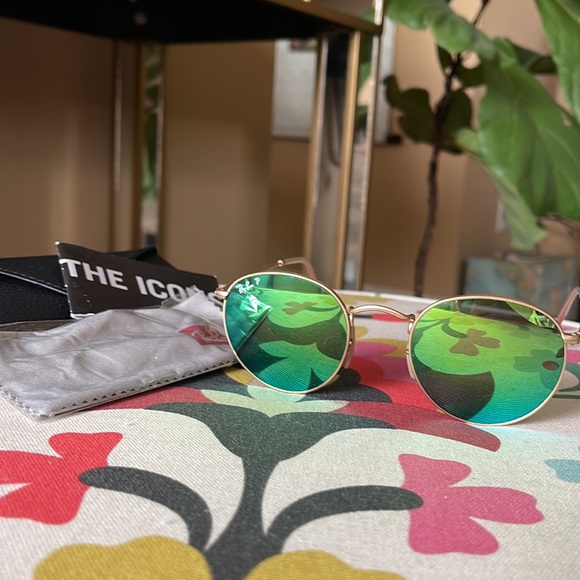 🔥LAST DAY🔥 Polarized Ray Ban Rounds Sunglasses - Picture 1 of 10